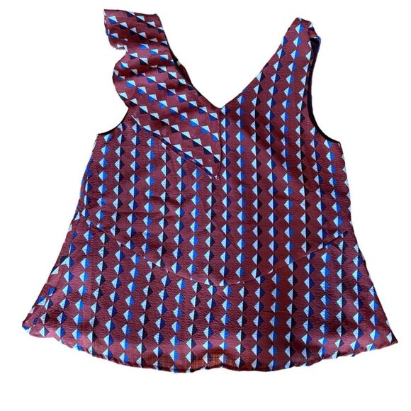 Anthropologie NWT Asymmetric Blouse - Picture 2 of 5